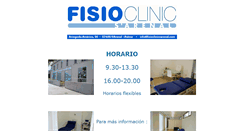 Desktop Screenshot of fisioclinicsarenal.com